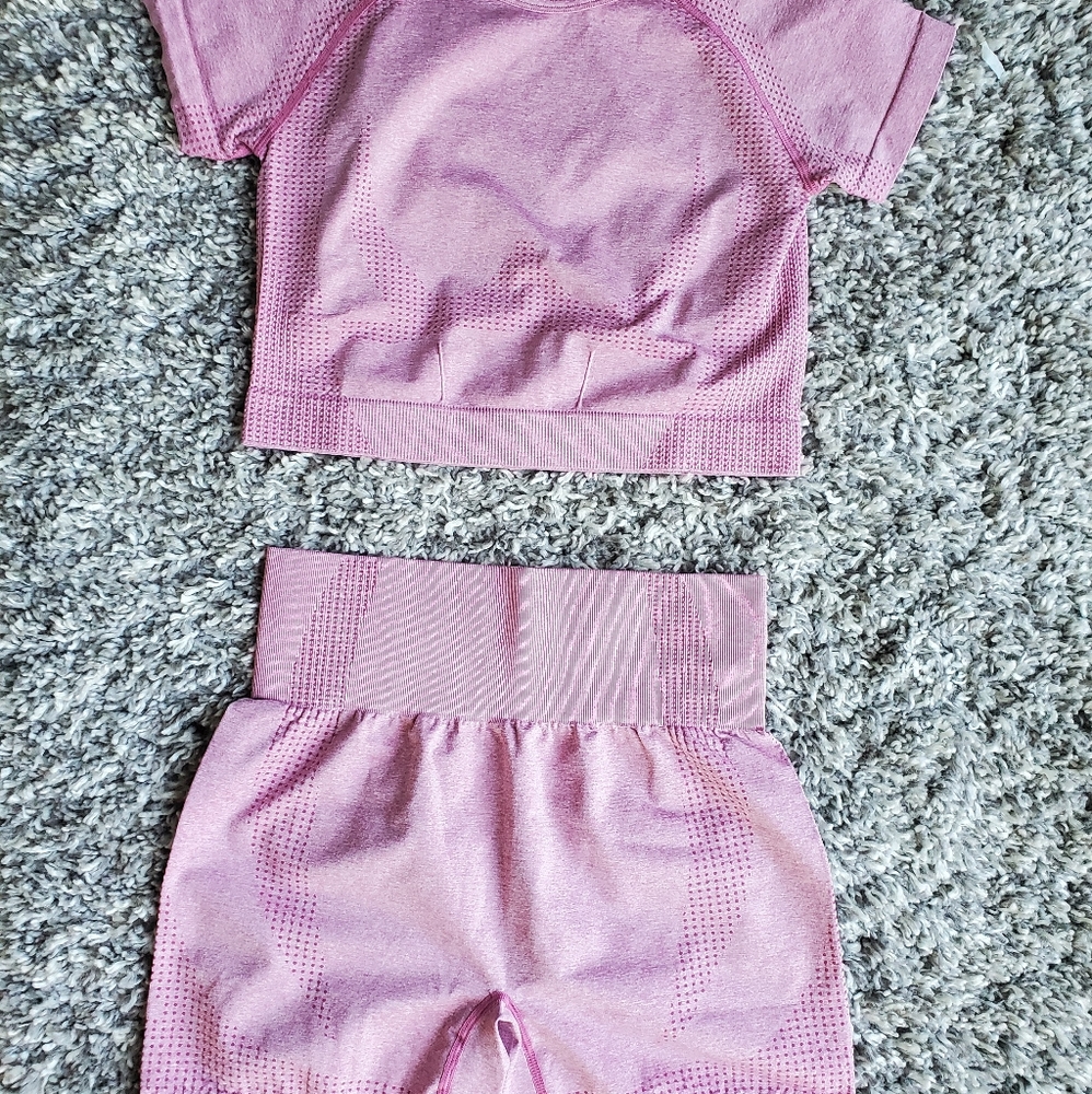 Women Vital Seamless Yoga Set Workout Sp